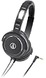 ATH-WS55 Solid Bass Over-Ear Headphones (Black)