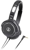 ATH-WS55 Solid Bass Over-Ear Headphones (Black)