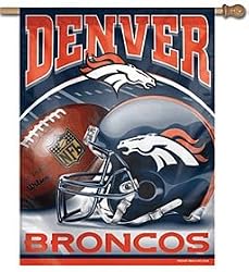 Denver Broncos 27"x37" Banner - Football Sports Merchandise