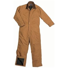 Walls� Tall Zero Zone� Insulated Waist-Zip Coveralls Brown by WALLS