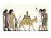 Arrival of a Semitic Family Group in Ancient Egypt Giclee Poster Print, 16x12