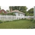 8' WHT Picket Section