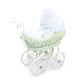 Landau en osier �Odette� 46 x 42 cm