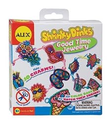 ALEX TOYS SHRINKY DINK KITS, GOOD TIME JEWELRY