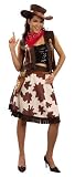 Adult Cowgirl Fancy Dress Outfit XL (size 20-22)