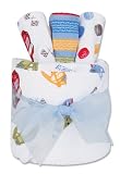 Trend Lab Hooded Towel and Wash Cloth Bath Cake, Nascar