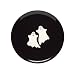 Waechtersbach Ghost Coupe Salad Plate, Set of 4, Black