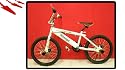 BMX Fahrrad City RAD 20 Zoll auch f&uuml;r Kinder FREESTYLE BIKE B-WARE WEI&szlig; ist Hei&szlig;