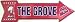 The Grove Ole Miss Arrow Sign