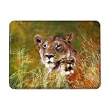 Mother and Baby I (Lions) 1995 (inks,.. - iPad Cover (Protective Sleeve) - Art247 - IPads 1 And 2