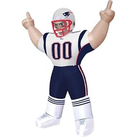Click here to buy New England Patriots Tiny Inflatable Lawn Decoration.