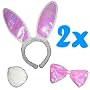 Doppel Bunny Hasen Set von Relaxdays GmbH