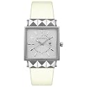 Diesel Women's Stainless Steel White Patent Leather Watch #DZ5177