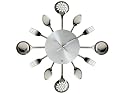 Kitchen Utensils Wall Clock - Stainless Steel Dia 43cm