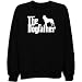 Sweatshirt Black  The Dogfather Belgian Malinois  Dog