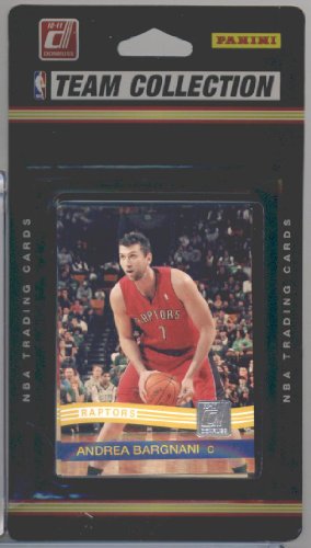2010 / 2011 Donruss Basketball TORONTO RAPTORS Team Set - 8 Cards Including Leandro Barbosa, Andrea Bargnani, Jose Calderon, Ed Davis Rookie and more!