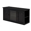 Antique Black Television Stand By Leda