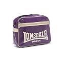 Lonsdale Retro Shoulder Flight Bag - Purple