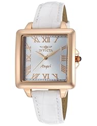 Invicta Womens 16052 Angel Analog Display Japanese Quartz White Watch