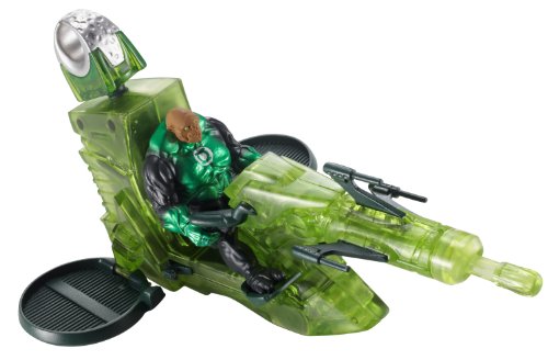 Green Lantern Kilowog Figure with Transforming Moto-Jet