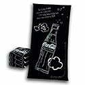 Herding 619036516 Strandtuch Coca Cola "Scribble" / 75 x 150 cm