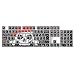 Tastatur Sticker-Set PIRATE SKINBOARD