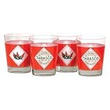 TABASCO Old Fashion Glasses - set of 4