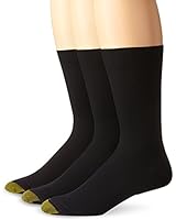 Gold Toe Men's Metropolitan Dress Sock (Pack of Three Pairs)