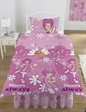 Kids/Childrens Lazy Town Girls Bedding Set Duvet Cover and Pillow Case (Single Bed)