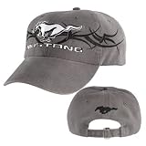 Ford Mustang Gray Tribal Baseball Hat