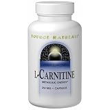 L-Carnitine Fumerate 250 mg, 120 Capsules, Source Naturals