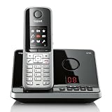 Gigaset S795 Schnurlostelefon mit AB (4,6 cm (1,8 Zoll) TFT-Display Freisprechen Adressbuch f�r 500 Eintraege Metall-Tasten Mini-USB) stahlgrauvon "Gigaset"