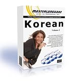 Learn Korean FAST with MASTER LANGUAGE vol.2 (10 CDs & 1 Book based course)