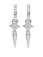 Dyrberg/Kern Pendientes Crystal (Plateado / Transparente)