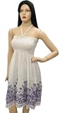 Allover Flower Printed Tube Top Tunic Baby Doll Sundress Valentine's Day Gift