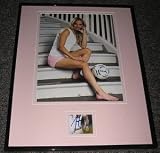Heather Mitts Signed Framed 11x14 Photo Display USA Soccer