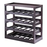 Kingston 20-Bottle Wine Rack in Espresso