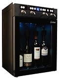 Vinotemp VT-WINEDISP4 4 Bottle Wine Dispenser, Black