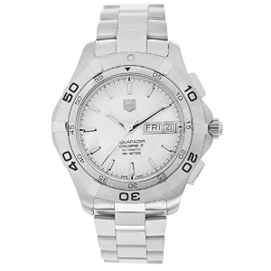 TAG Heuer Men's Aquaracer Silver Dial Stainless Steel Automatic Watch #WAF2011.BA0818