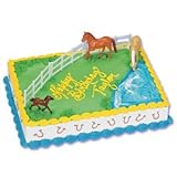 IMAGE OF Horses Cake Topper