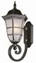 Bel Air Lighting 5160 WB Trans Globe Lighting 17-3/4-Inch 1-Light Outdoor Lantern, Weathered Bronze