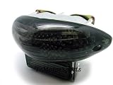 1999-2007 SUZUKI GSXR 1300 HAYABUSA LED TAIL BRAKE LIGHT WITH TURN SIGNAL--SMOKE (LTBUSA-TAIL-MT031-SMOKE)