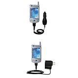 Essential Kit for the Samsung SGH-i700 - includes Car and Wall Charger with Rapid Charge Technology - Gomadic Brand w/ TipExchange Technology