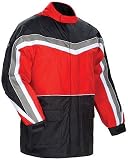 Tourmaster Elite Series II Mens Motorcycle Rain Jacket Red XXL