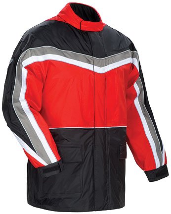 Tourmaster ELITE II RAIN JACKET RED/BLACK