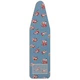 Ultra Plus Ironing Cover with Silicone Iron Rest Pad - Rose Garden