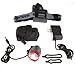 SecurityIng 500 Lumens 4 Modes Headlight Waterproof Headlamp & Bicycle Light + 8.4V 6400mAh Battery Pack + Charger