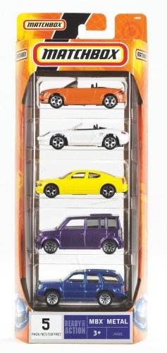 Imagen 5 de Matchbox C1817 - Juego de 5 coches [versión en inglés]