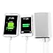 [Ultra-Slim 10000mah] Portable Phone Charger, External Battery Power bank Portable Charger Backup Pack With Powerful Dual USB Output Port for for iPhone,iPad,Samsung Galaxy,Cell Phones,Tablets.