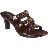 A2 by Aerosoles Powprika Womens Dress Sandals BROWN GATOR 7.5 M Wmns